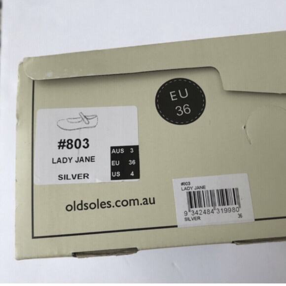 Old Soles Lady Jane Metallic Flats Size 4 - Picture 13 of 14